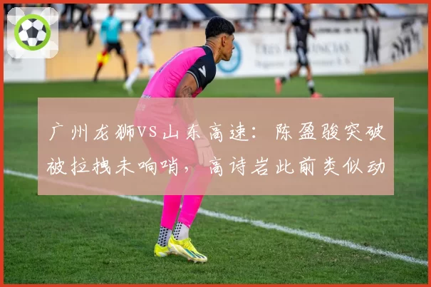 广州龙狮vs山东高速：陈盈骏突破被拉拽未响哨，高诗岩此前类似动作却遭录像回放追罚
